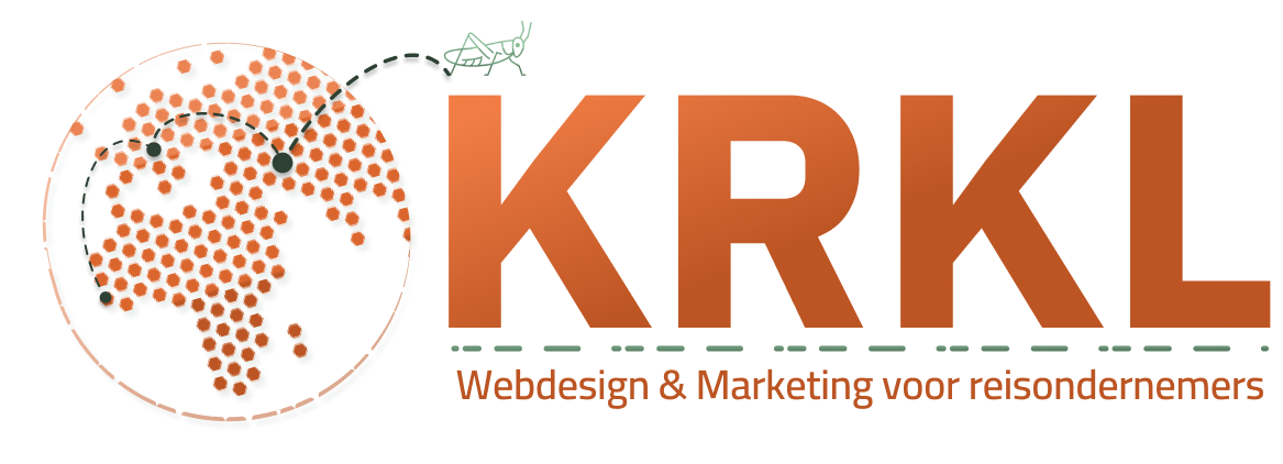 Logo KRKL webdesign en marketing voor reisondernemers